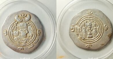 sasanian empire silver coin